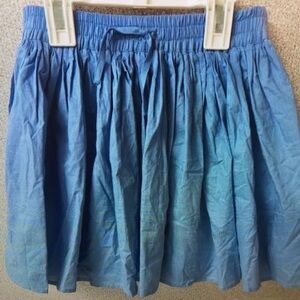 Blue Kids Skort